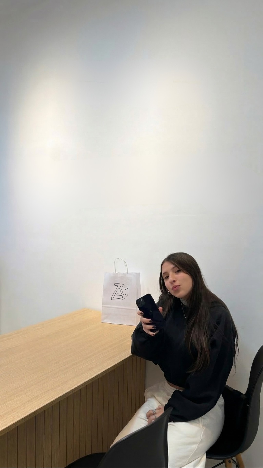 Cliente satisfecho con su iPhone